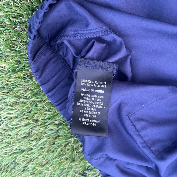 FootJoy Golf Men's Pullover Jacket/Windbreaker, Navy Blue, Size XL - Picture 5 of 8